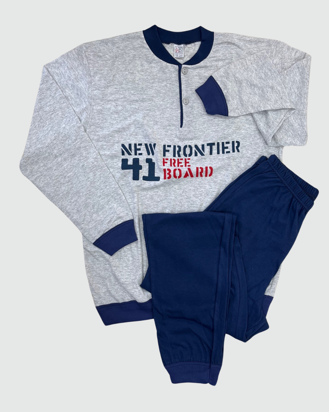 Punto & Virgola Pigiama Ragazzo Cotone