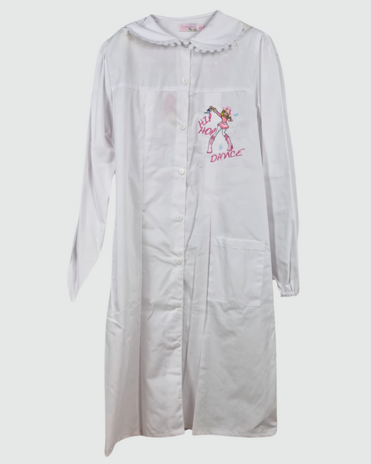 Ambrosino Grembiule Scuola Bambina Bianco
