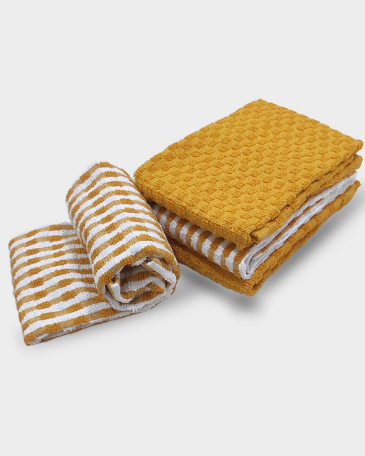 Novel Maison Set 4 Strofinacci Spugna 100% Cotone art.Morbidini