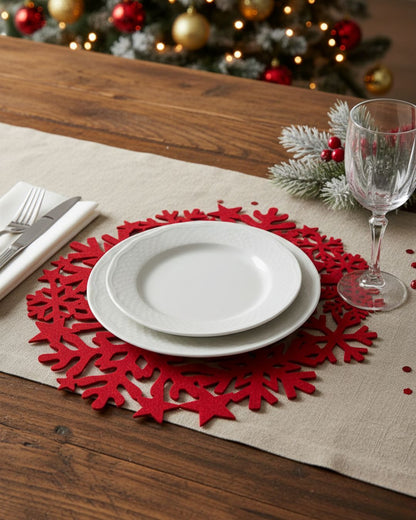 S&G Sottopiatto Natalizio Stella Diametro 36Cm