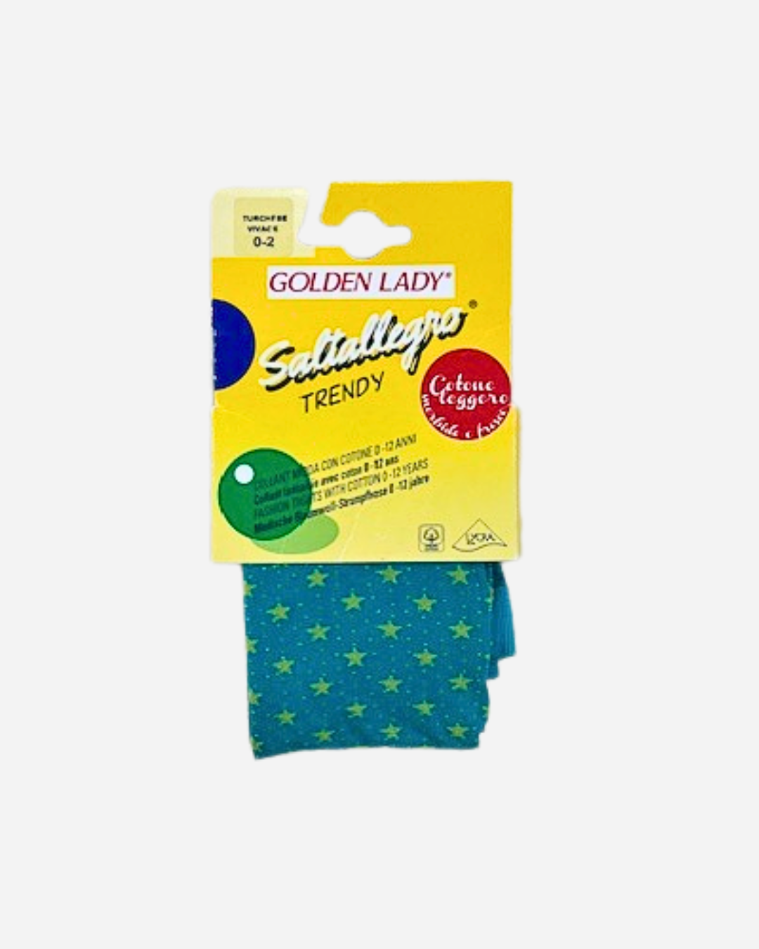 Golden Lady Saltallegro Collant Bimba Trendy Monkey Star