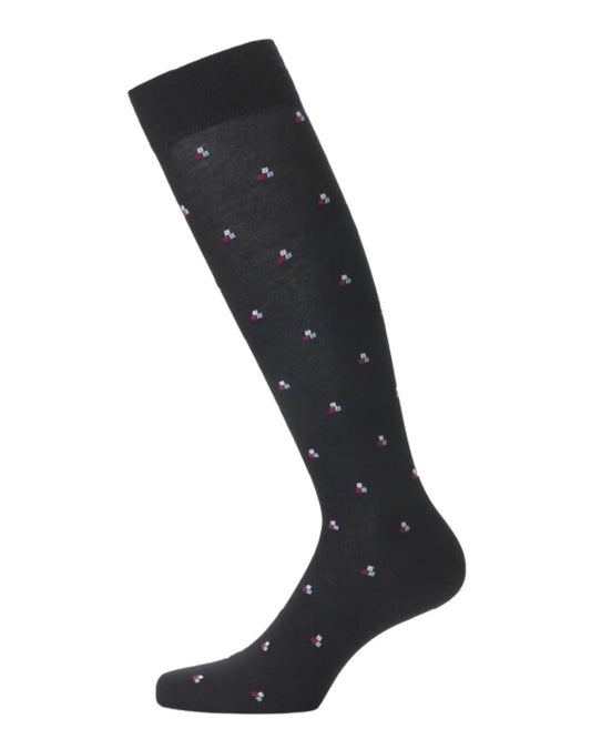 Philippe Matignon Calza Lunga Uomo Moda Con Cotone e Cashmere Piccadilly