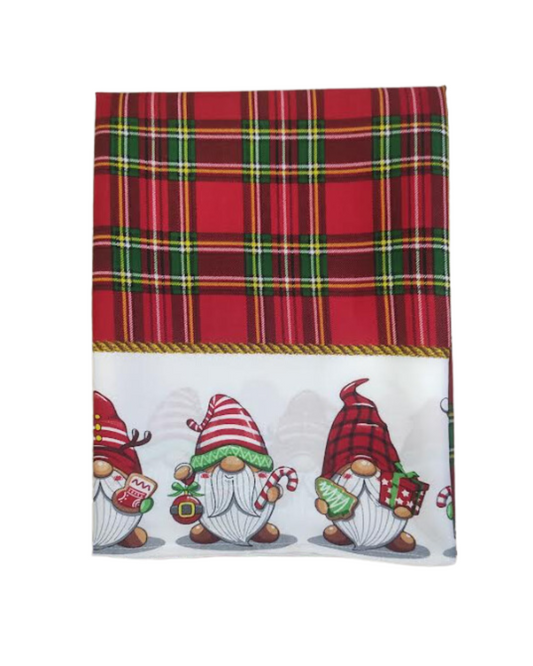 Gold Line Tovaglia Natalizia No Stiro 12 Posti Itaca