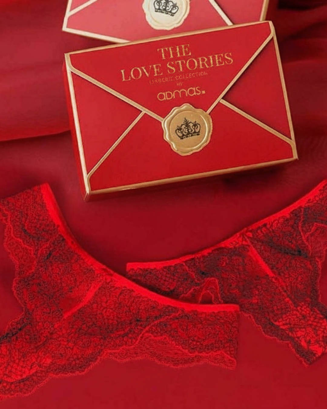 Admas Slip Donna Rosso