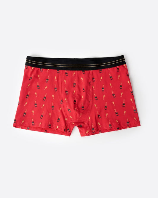 Admas Boxer Uomo Rosso