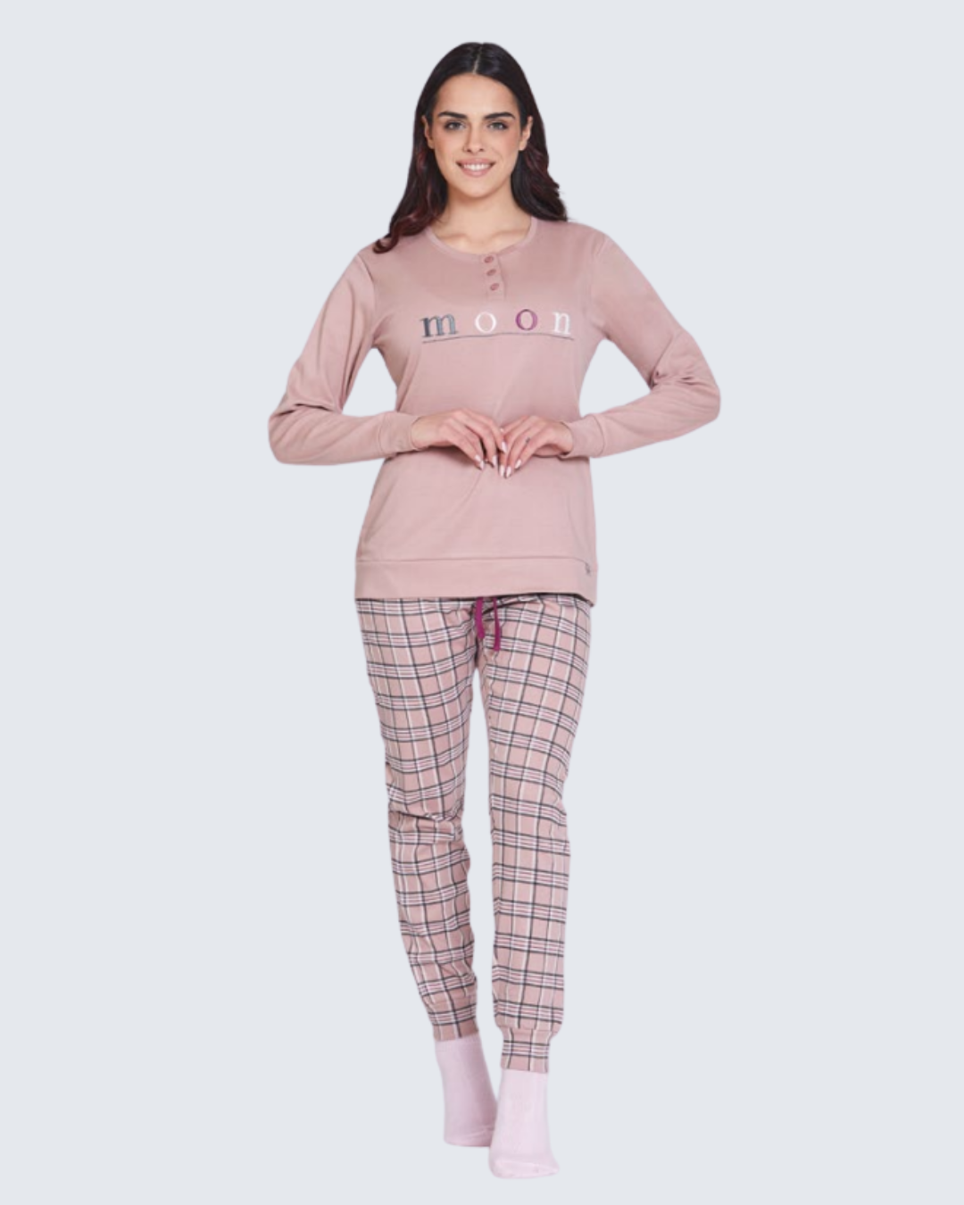 Nazareno Gabrielli Pigiama Donna Caldo Cotone