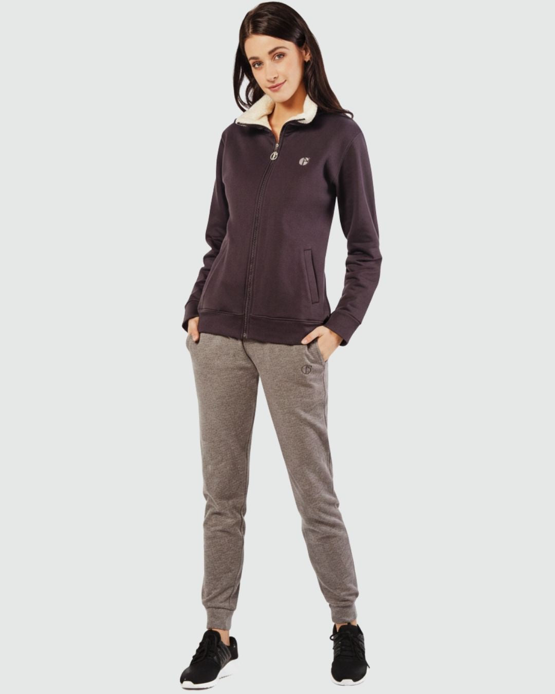 Nazareno Gabrielli Tuta Donna Caldo Cotone Full zip