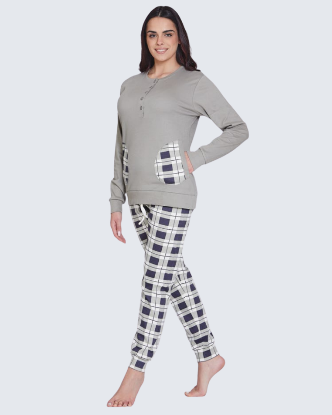 Nazareno Gabrielli Pigiama Donna Caldo Cotone