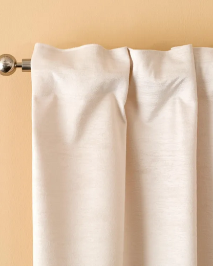 Linea Oro Pannello Tenda Velluto Con Fascia Claire 135X280 cm