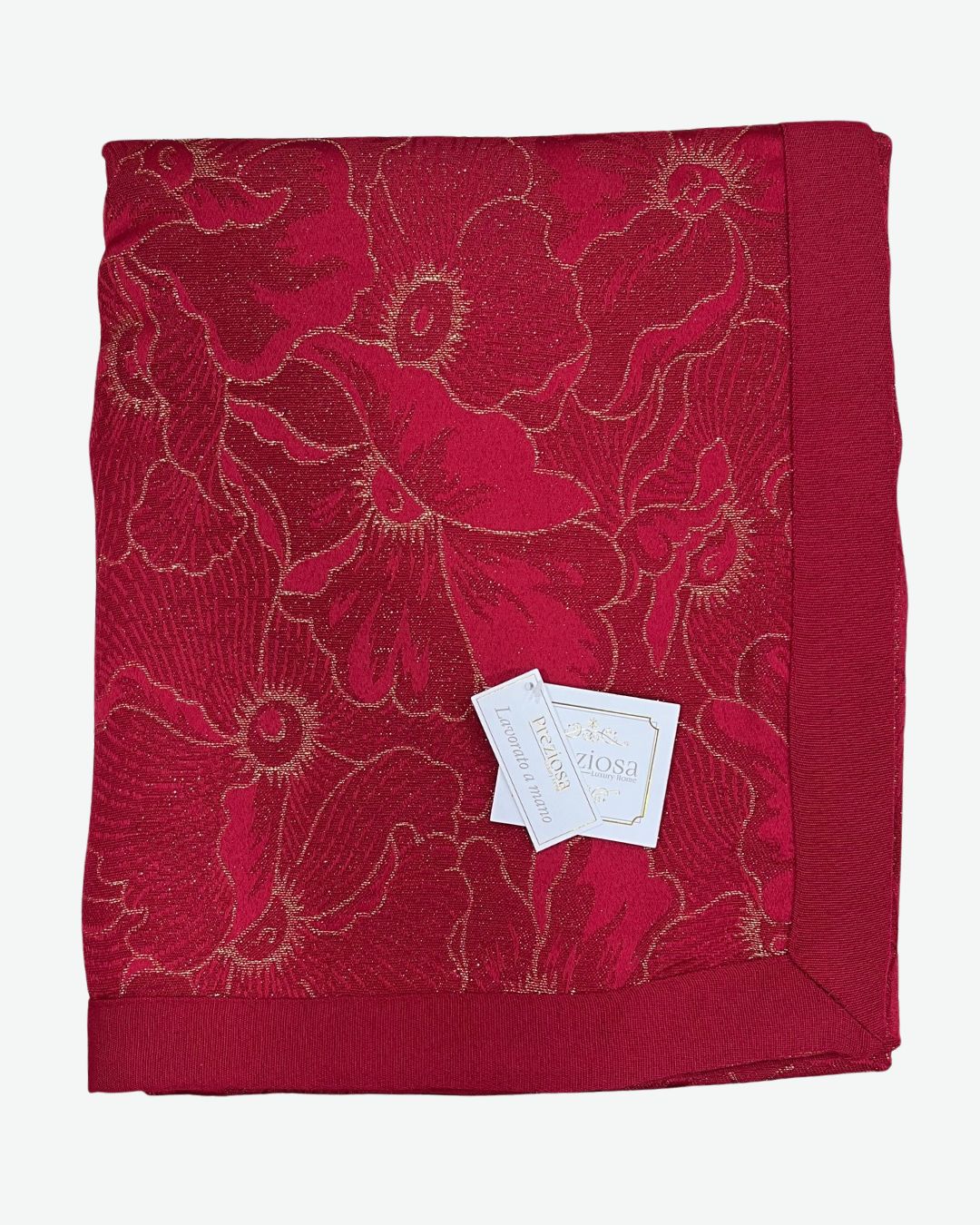 Preziosa Home Tovaglia 12 Posti Natalizia 140x240cm Divina