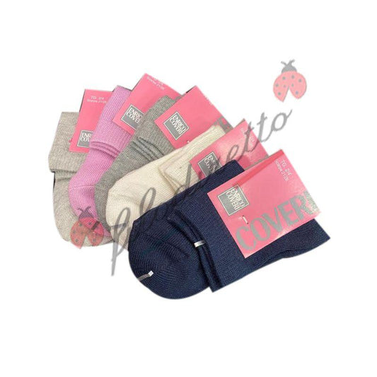 Coveri Calza Corta Bambina Caldo Cotone