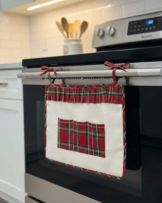 Preziosa Home Copriforno Natalizio 50x40cm Tartan
