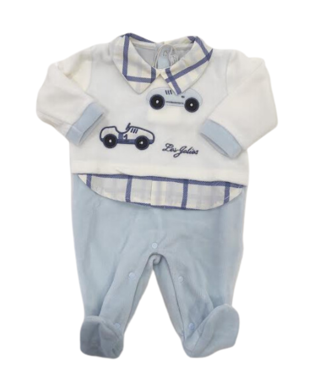 Les Jolies Tutina Neonato Ciniglia Art.344 DIS.111