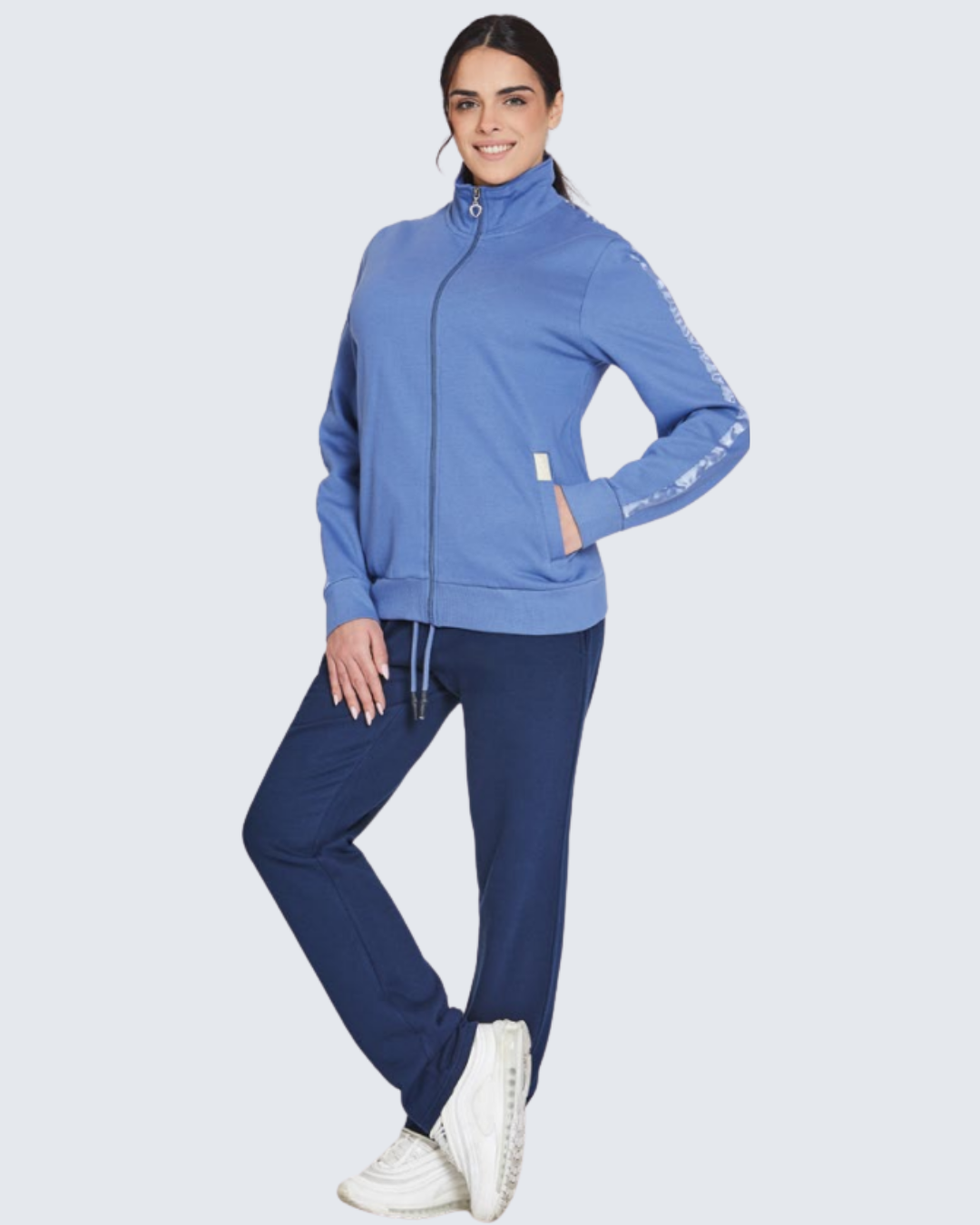 Nazareno Gabrielli Tuta Donna Cotone Felpato