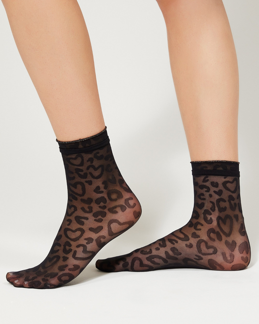 Golden Lady Calzino Hearts