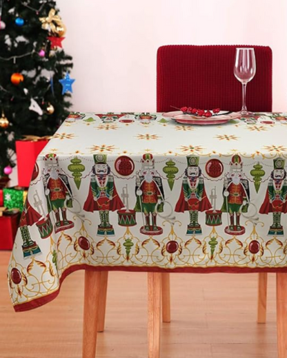 Preziosa Home Tovaglia Natalizia 18 posti Art.Bianca