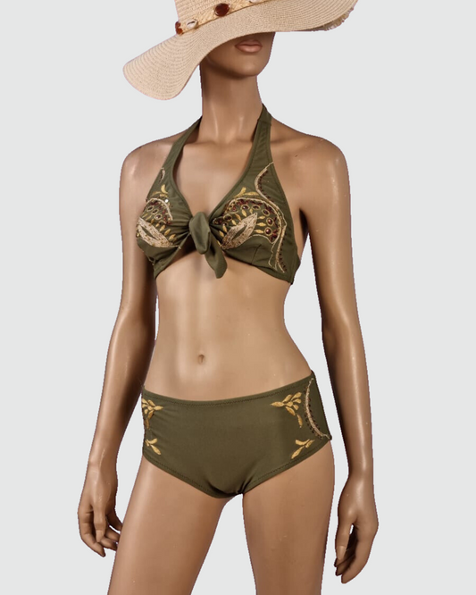 Bikini Costume Mare Donna 2 Pezzi Mariquita