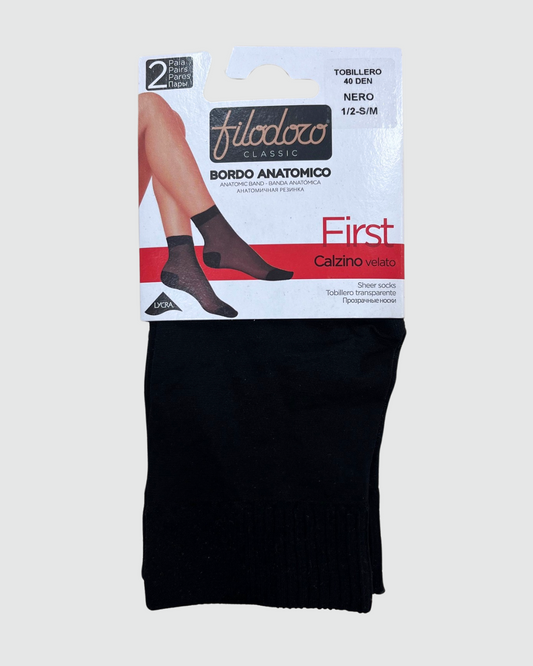Filodoro Calzino Velato 2 Paia First 40 Den