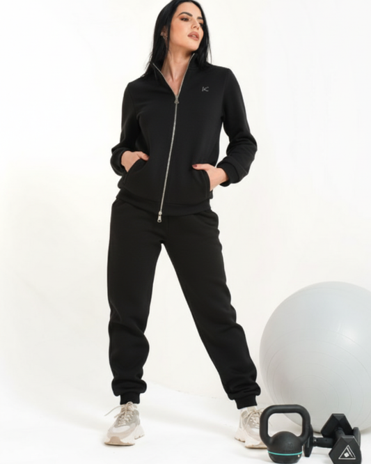 Kissimo Biancaluna Tuta Donna Felpata