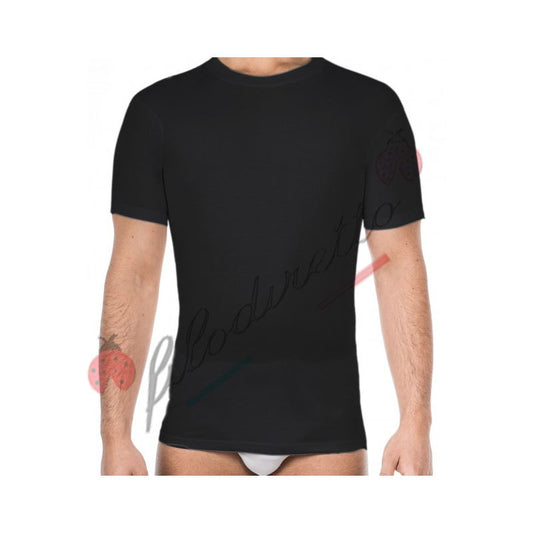 Liabel Uomo Maglia Manica Corta Girocollo Lana E Cotone 05110 Art.23N