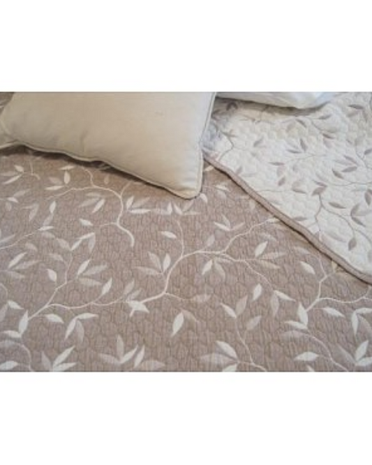 S&G Copriletto Jacquard Matrimoniale Double Face Lully