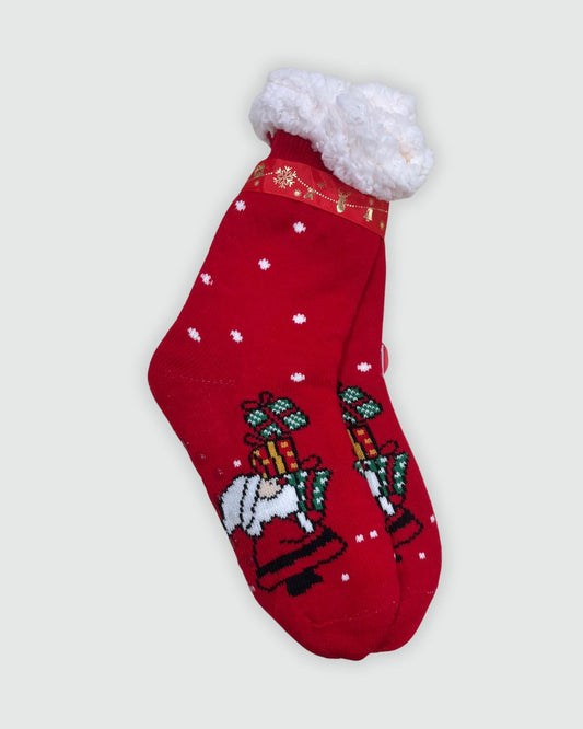 Calzino Natalizio Antiscivolo Uomo Imbottito