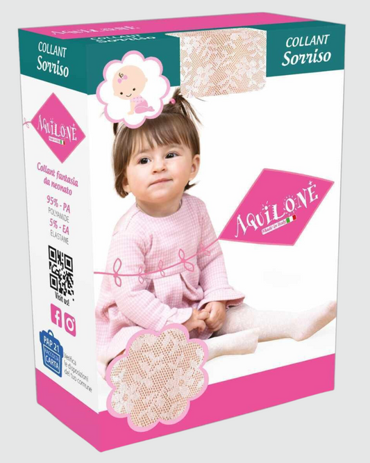 Aquilone Collant Neonata Fantasia Sorriso