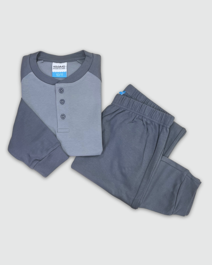 Kissimo Biancaluna Pigiama Ragazzo Caldo Cotone