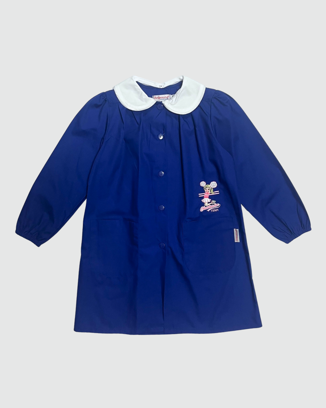 Ambrosino Grembiule Scuola Bambina Blu Royal