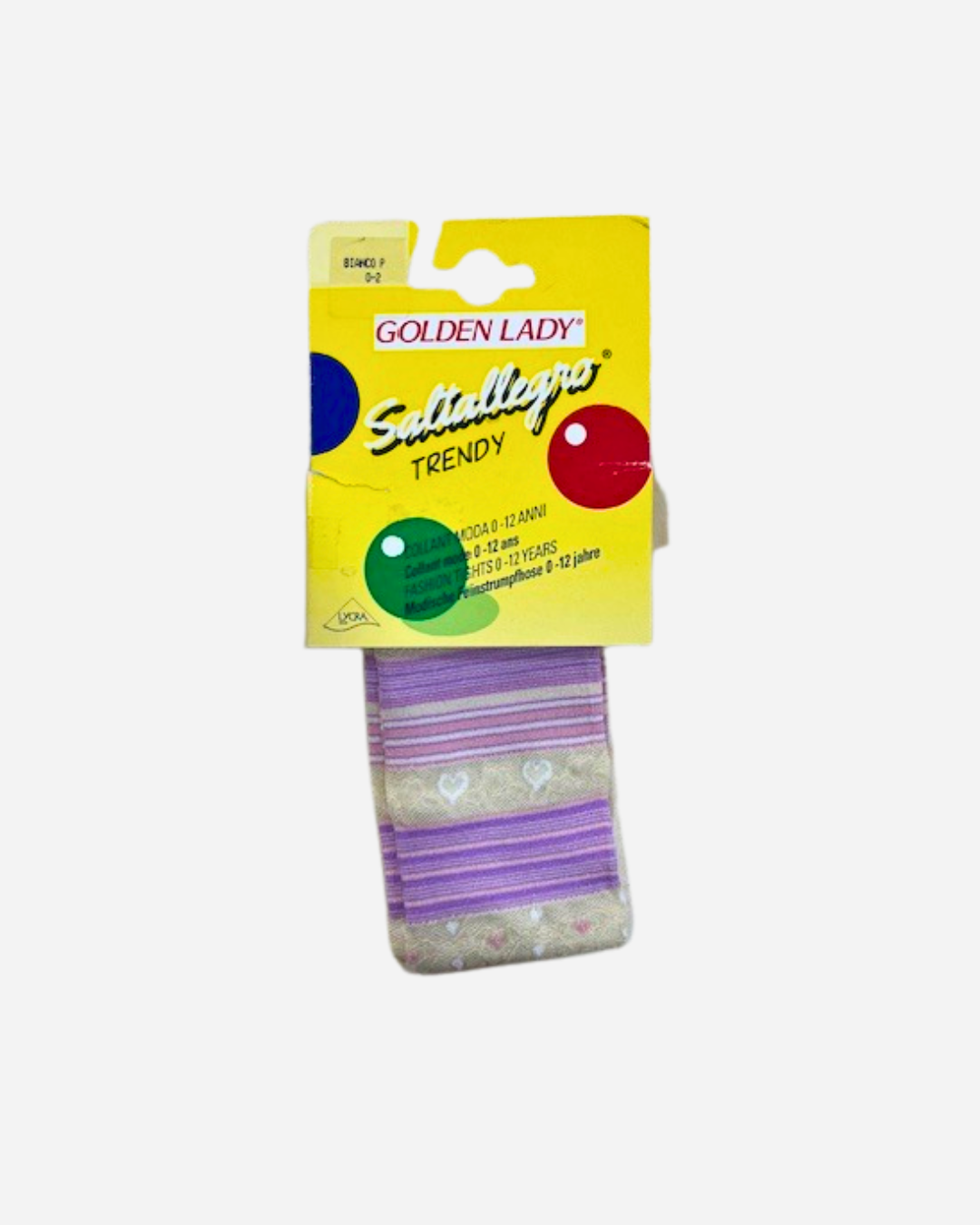 Golden Lady Saltallegro Collant Bimba Trendy Biancaneve