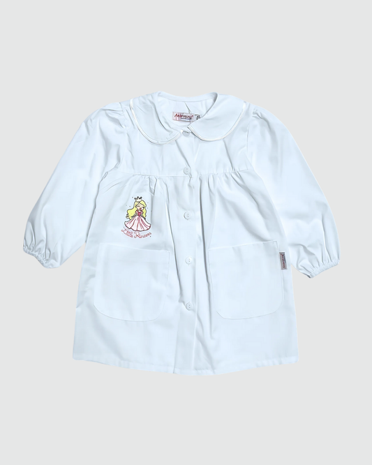 Ambrosino Grembiule Asilo Bambina Bianco