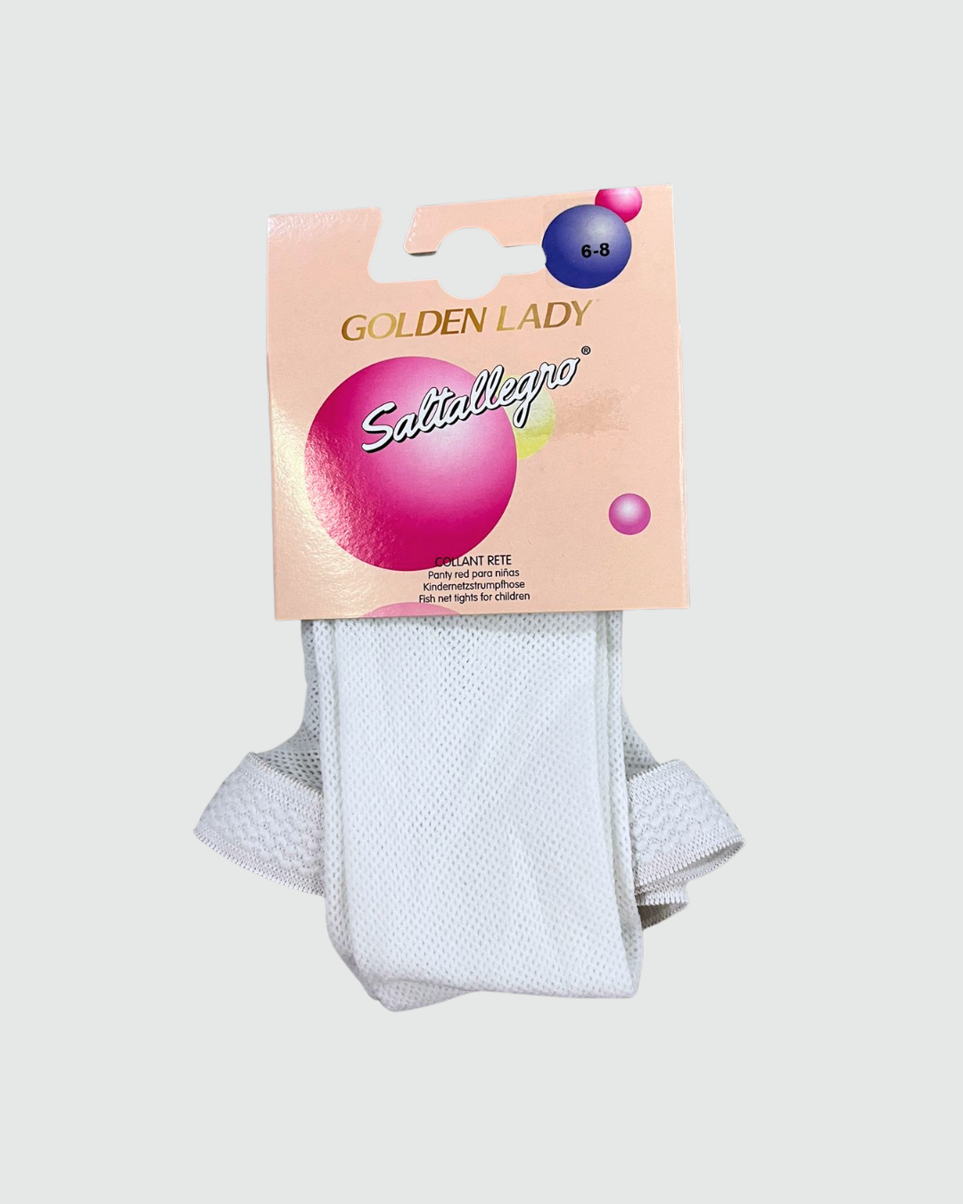 Golden Lady Saltallegro Collant Bimba Retina