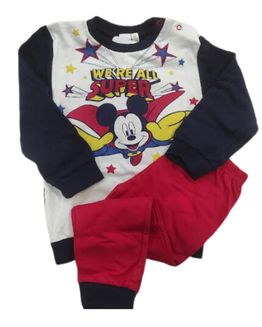 Disney Pigiama Neonato Felpa