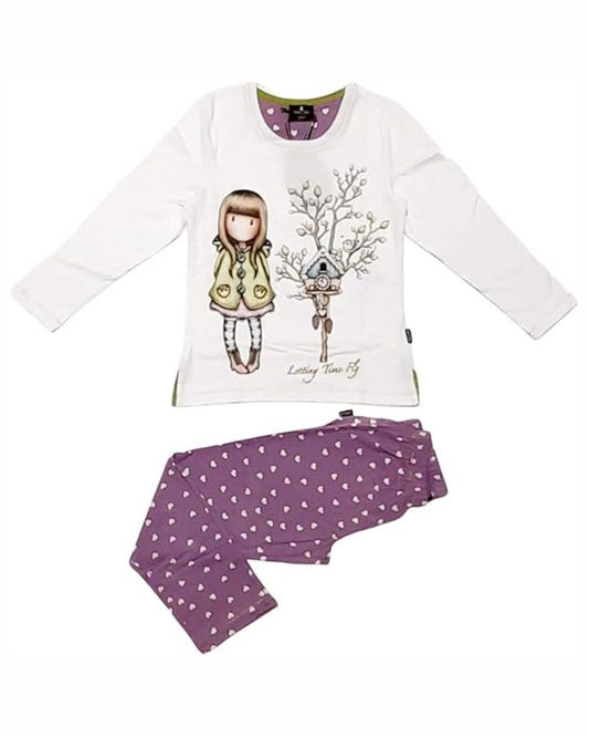 Santoro Pigiama Bambina Caldo Cotone