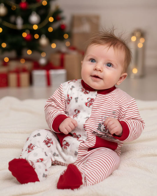 Liabel Tutina Natalizia Felpata Neonato