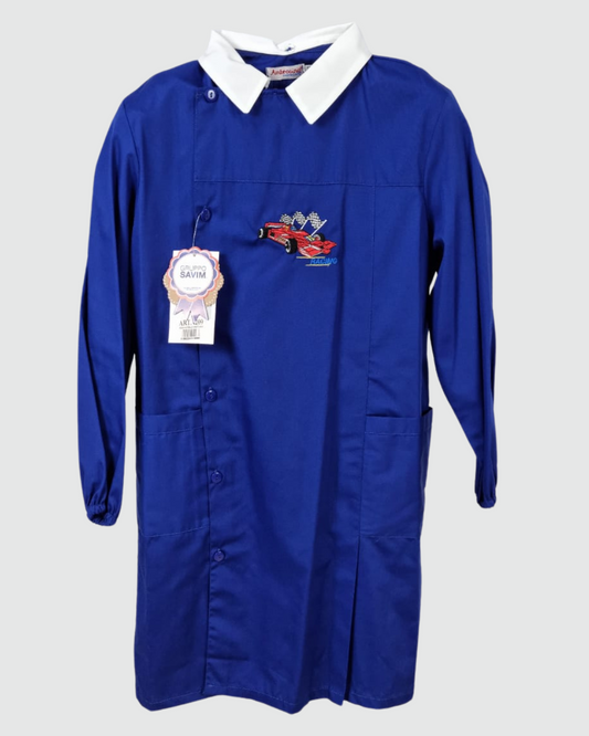 Ambrosino Grembiule Scuola Bambino Blu Royal