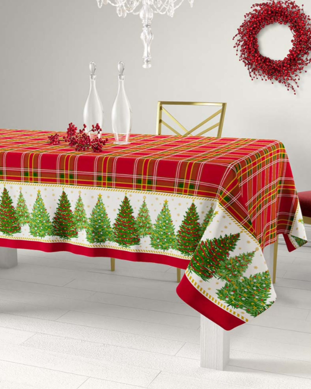 Irge Tovaglia Natalizia 24 posti Noemy