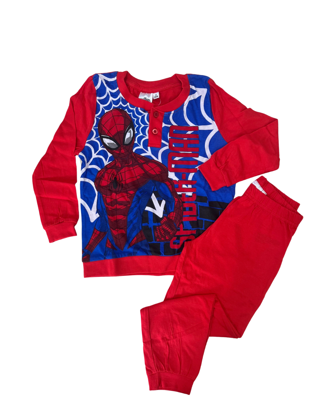 Marvel Pigiama Bambino Spiderman Cotone