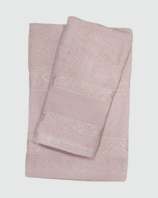 Botticelli Set Asciugamani bagno 1+1 Tela Aida
