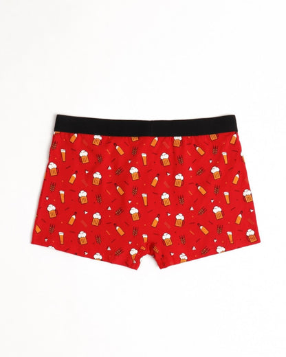 Admas Boxer Uomo Rosso