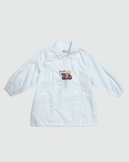 Ambrosino Grembiule Asilo Bambino Bianco