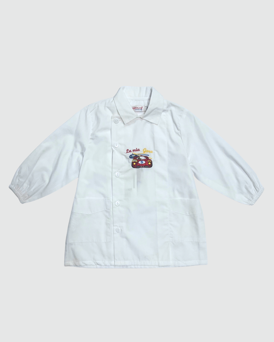 Ambrosino Grembiule Asilo Bambino Bianco