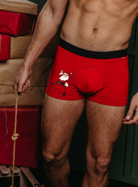Admas Boxer Uomo Rosso