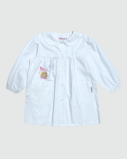 Ambrosino Grembiule Asilo Bambina Bianco