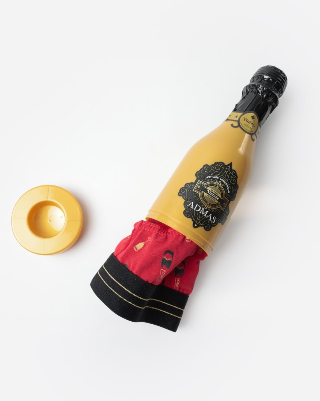 Admas Slip Uomo Rosso