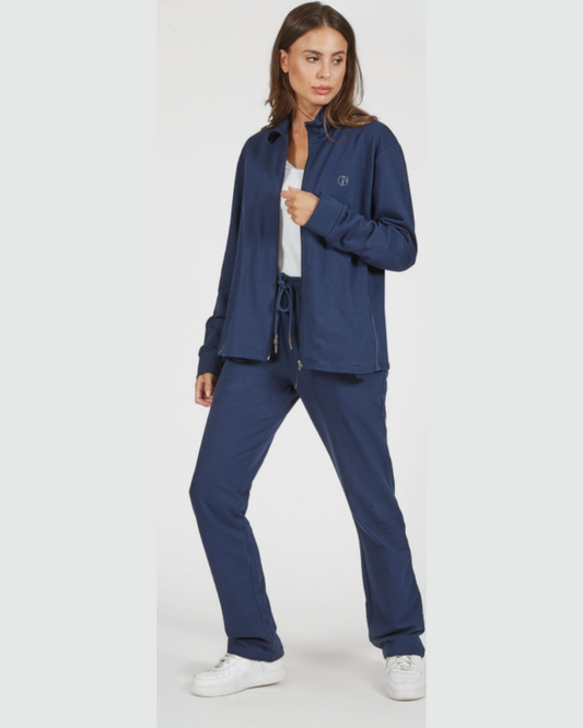 Nazareno Gabrielli Tuta Donna Cotone Full Zip