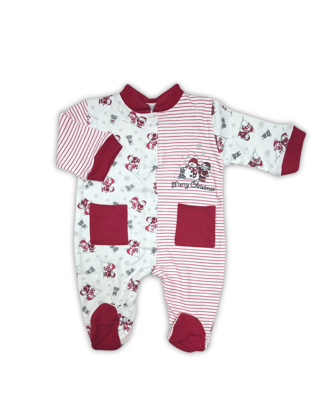 Liabel Tutina Natalizia Felpata Neonato