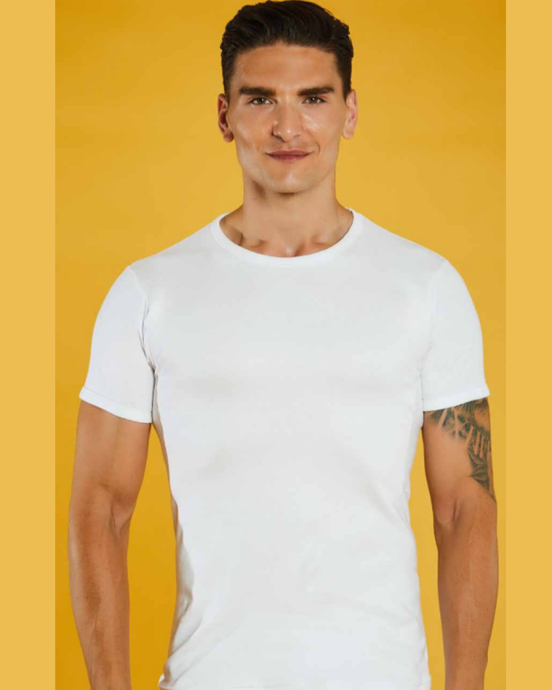 Nazareno Gabrielli T-Shirt Uomo Girocollo Cotone Calibrato