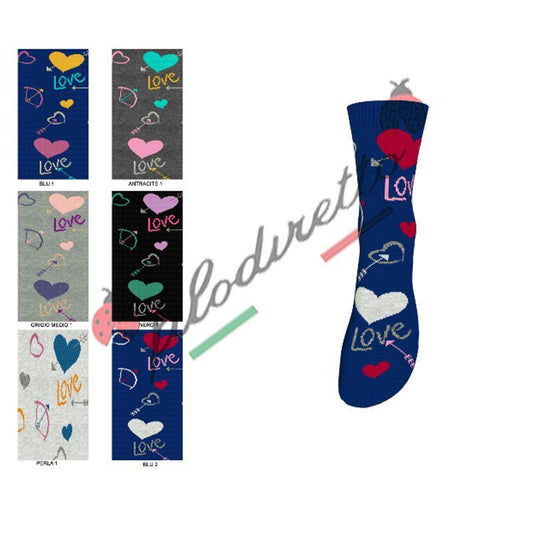 Coveri Calzini Antiscivolo Bambina Caldo Cotone