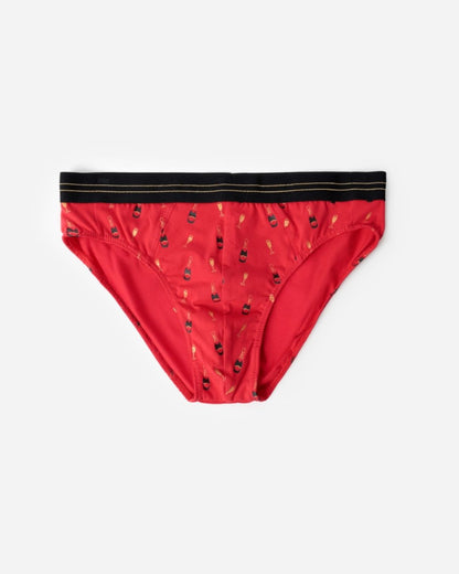 Admas Slip Uomo Rosso